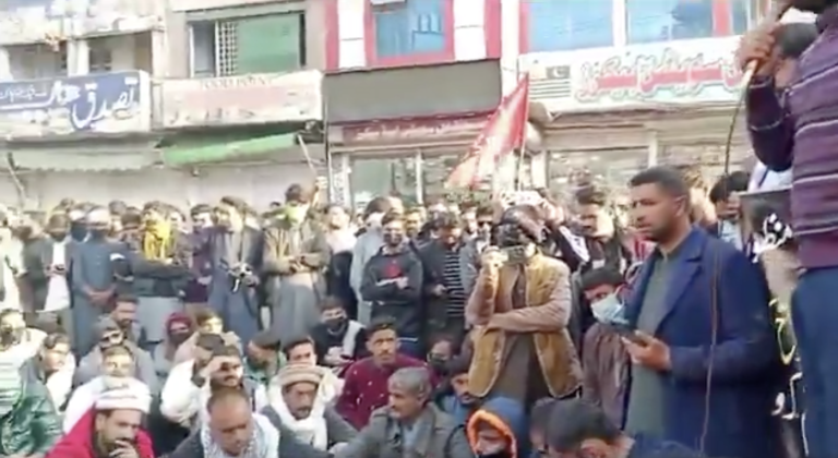 POJK: All Parties Coordination Committee protests against Pakistan’s ‘black law’ in Kotli